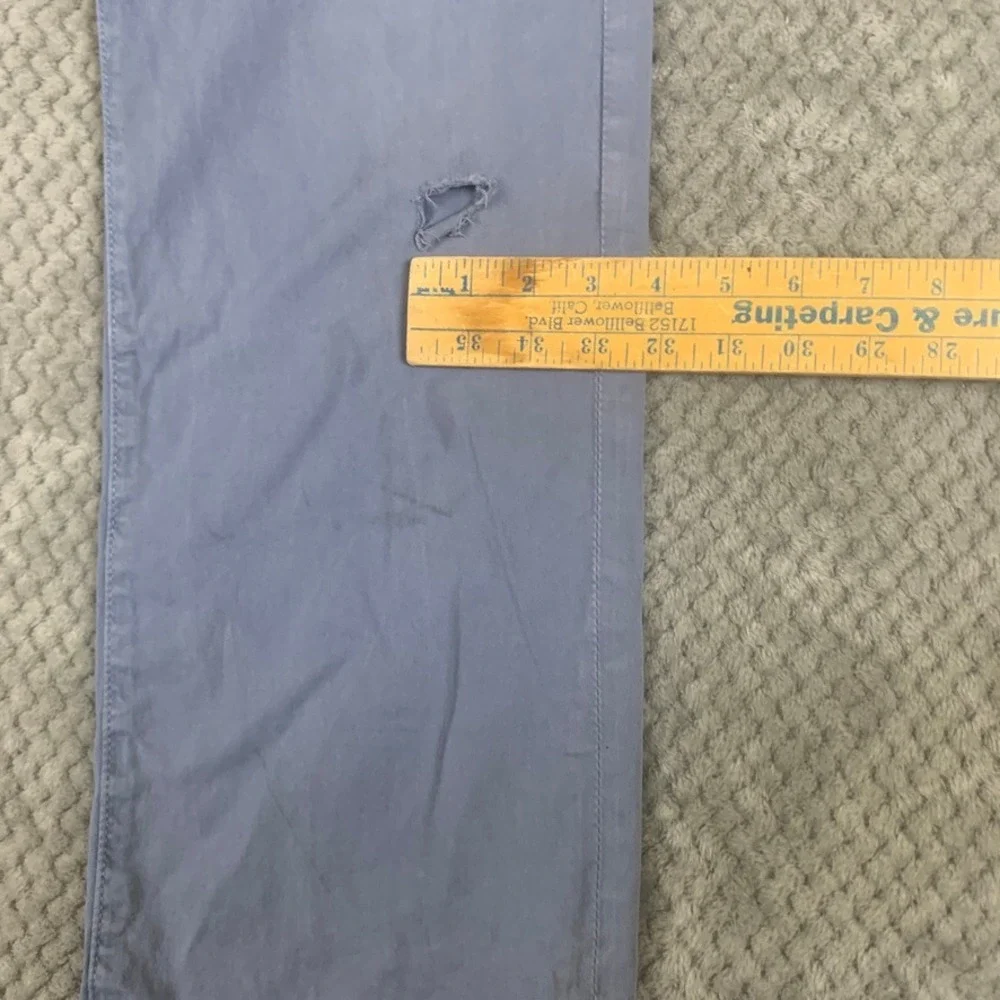 AG Adriano Goldschmied Protege Straight Leg Pants Mens 36x34 Blue Gray